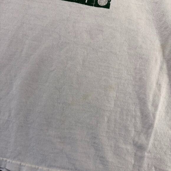 Vintage Michigan State Basketball Shirt Men's 2xl White Boxy March Madness Y2k - Picture 2 of 14